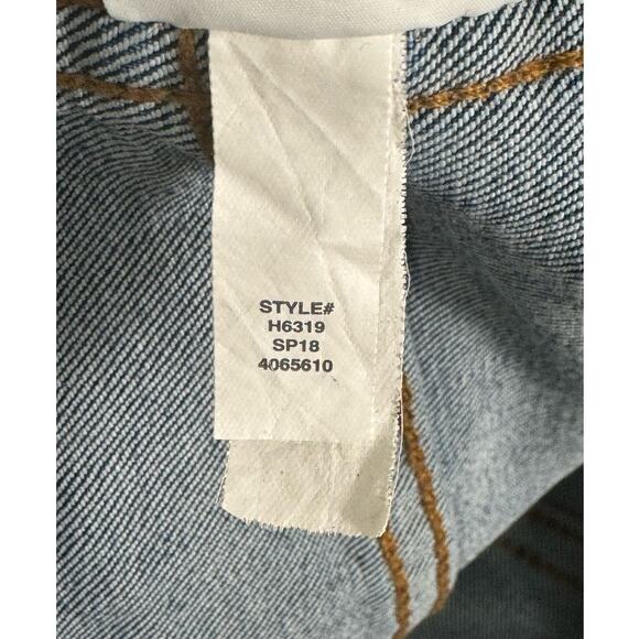 Madewell 10" High-Rise Skinny Crop Jeans in Rosecliff Wash Size 24 - Picture 9 of 12